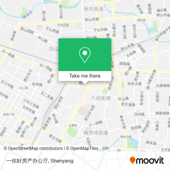 一你好房产办公厅 map