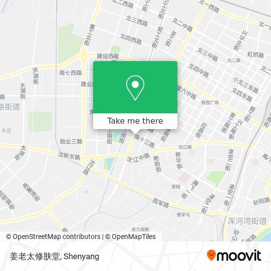 姜老太修肤堂 map