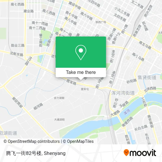 腾飞一街82号楼 map