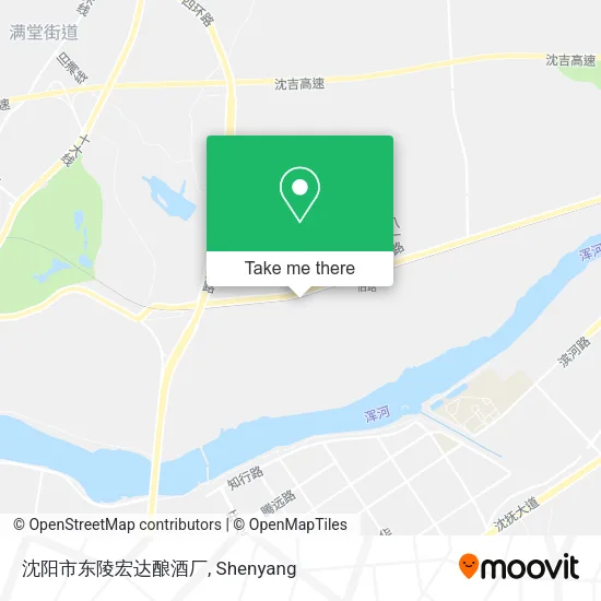 沈阳市东陵宏达酿酒厂 map