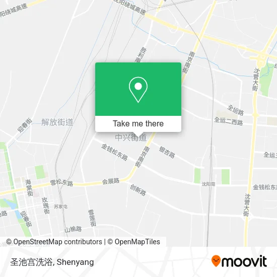 圣池宫洗浴 map