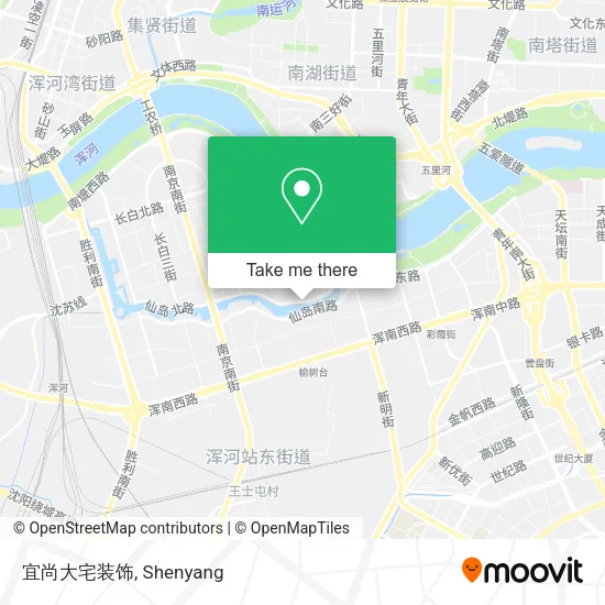 宜尚大宅装饰 map