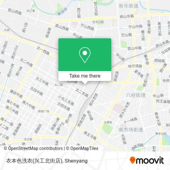 衣本色洗衣(兴工北街店) map