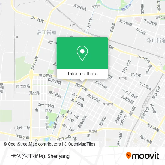 迪卡侬(保工街店) map