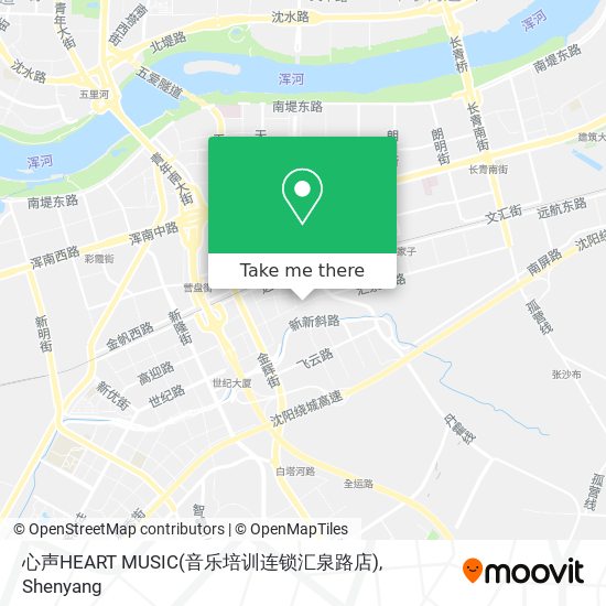 心声HEART MUSIC(音乐培训连锁汇泉路店) map