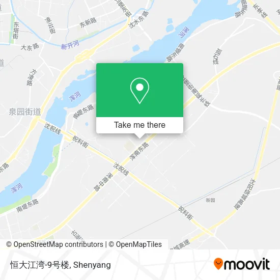 恒大江湾-9号楼 map