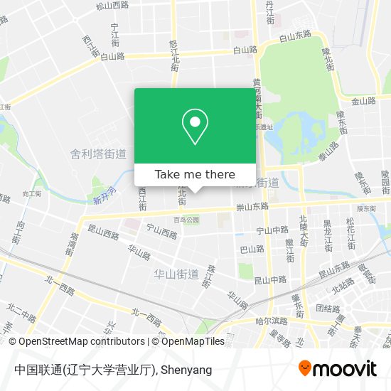 中国联通(辽宁大学营业厅) map
