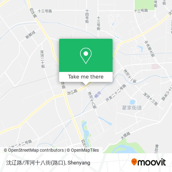 沈辽路/浑河十八街(路口) map
