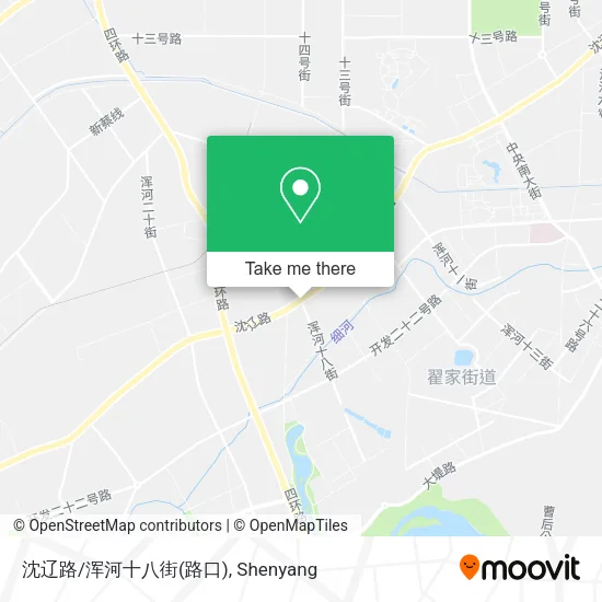 沈辽路/浑河十八街(路口) map