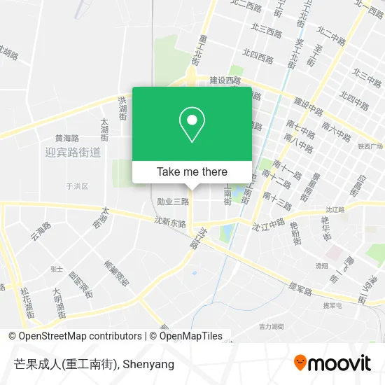 芒果成人(重工南街) map