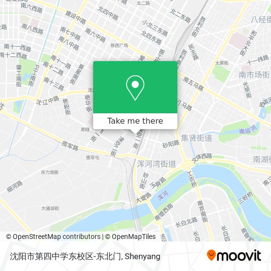 沈阳市第四中学东校区-东北门 map