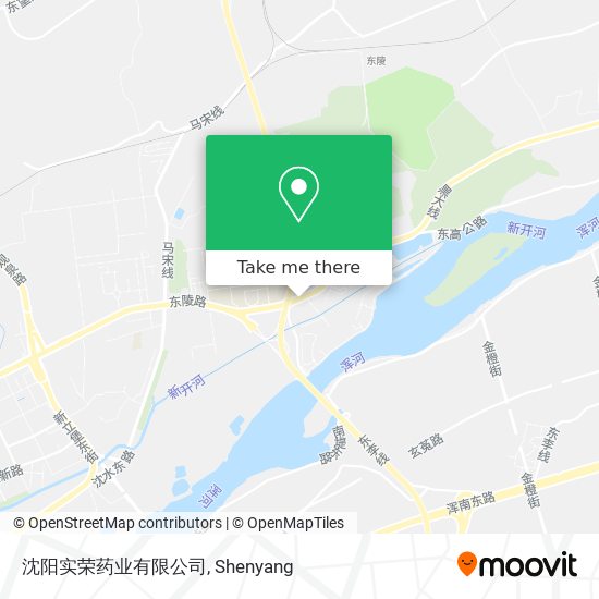 沈阳实荣药业有限公司 map