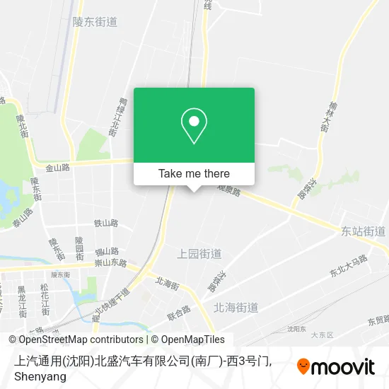 上汽通用(沈阳)北盛汽车有限公司(南厂)-西3号门 map