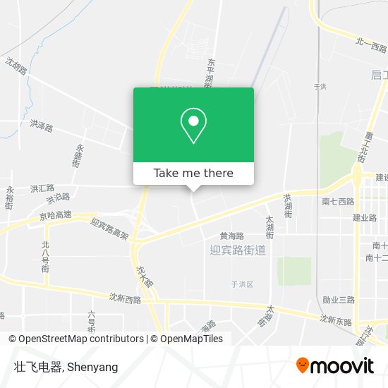 壮飞电器 map