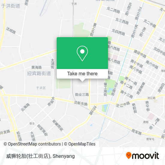 威狮轮胎(壮工街店) map