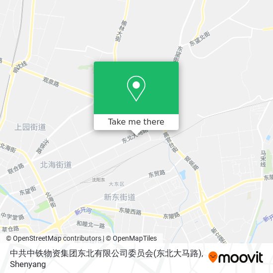中共中铁物资集团东北有限公司委员会(东北大马路) map