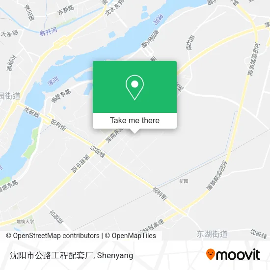 沈阳市公路工程配套厂 map