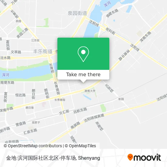 金地·滨河国际社区北区-停车场 map