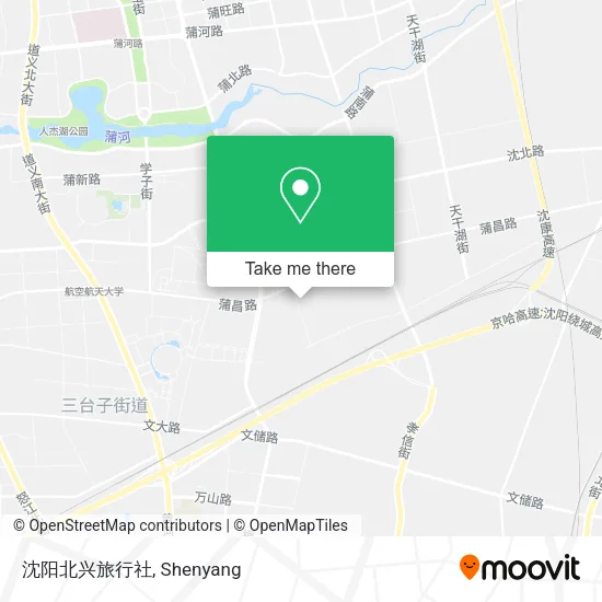 沈阳北兴旅行社 map