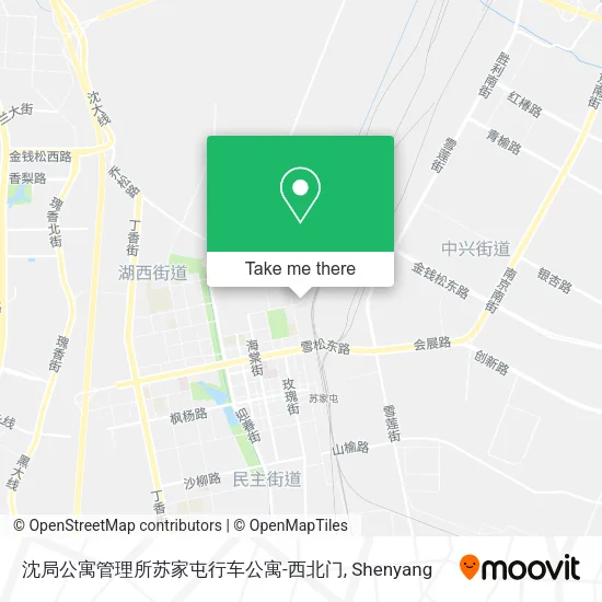 沈局公寓管理所苏家屯行车公寓-西北门 map