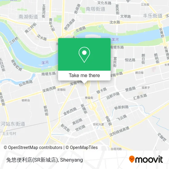 兔悠便利店(SR新城店) map