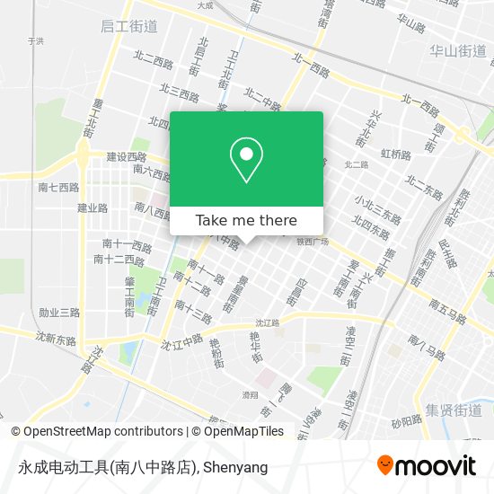 永成电动工具(南八中路店) map