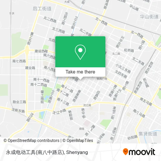 永成电动工具(南八中路店) map
