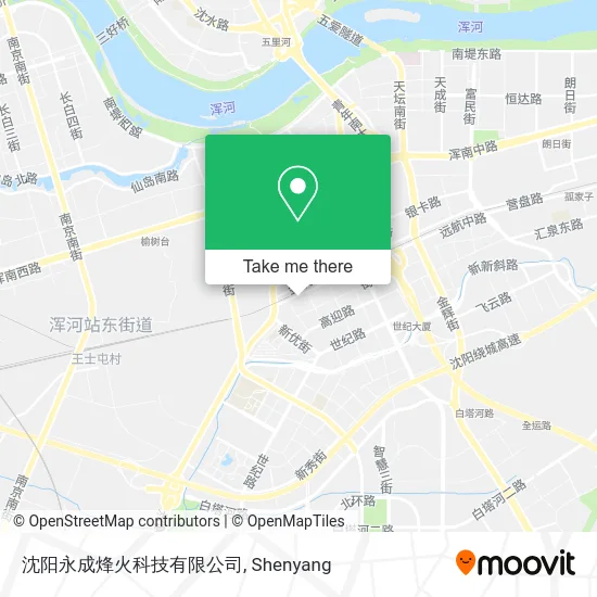 沈阳永成烽火科技有限公司 map
