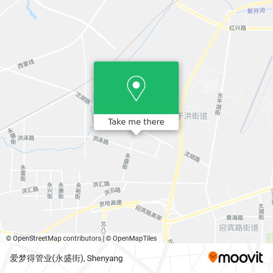 爱梦得管业(永盛街) map