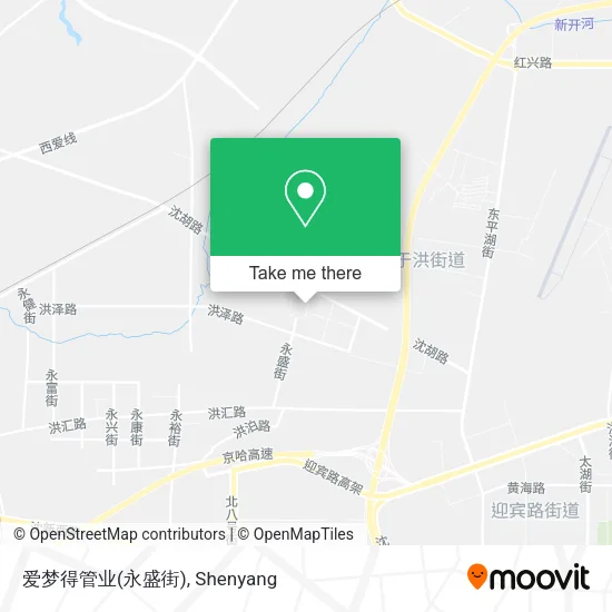 爱梦得管业(永盛街) map