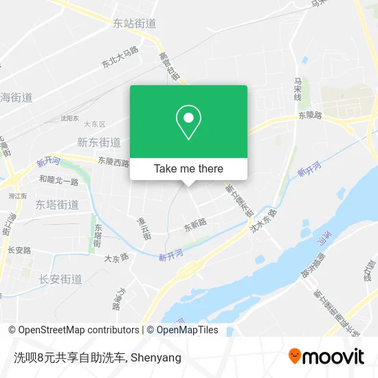 洗呗8元共享自助洗车 map