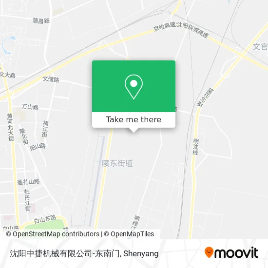 沈阳中捷机械有限公司-东南门 map
