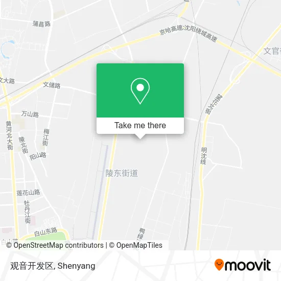 观音开发区 map