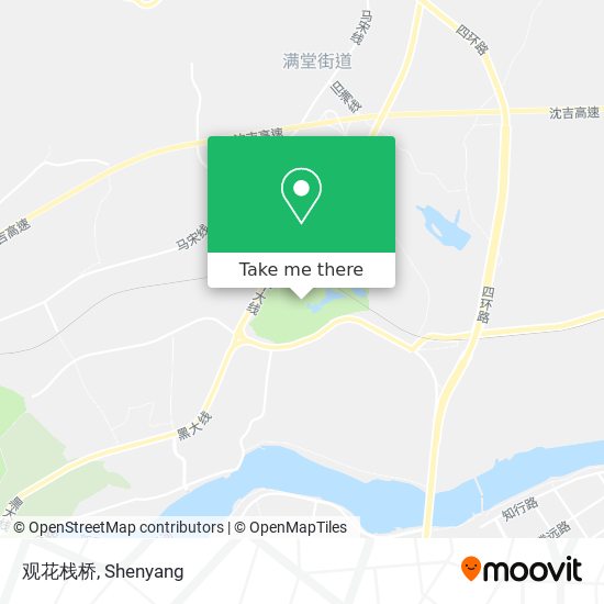 观花栈桥 map