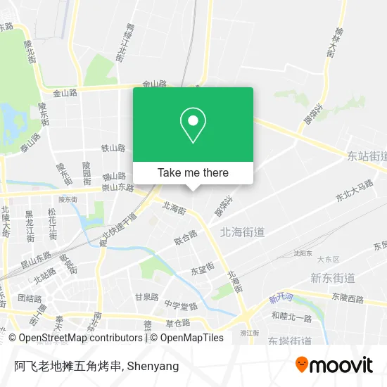 阿飞老地摊五角烤串 map