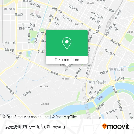 晨光烧饼(腾飞一街店) map