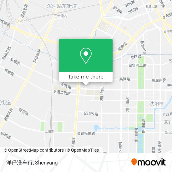 洋仔洗车行 map