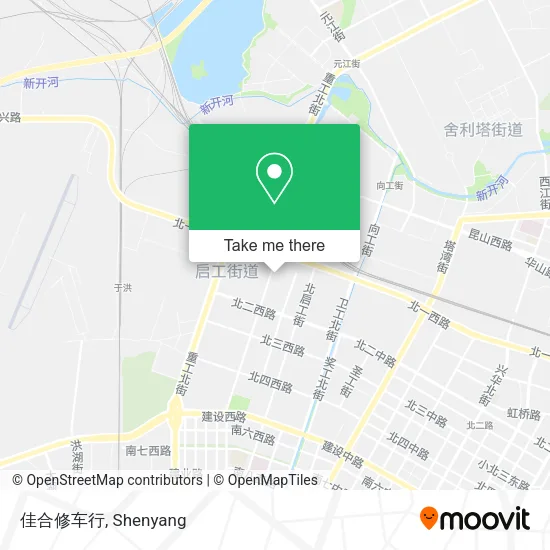 佳合修车行 map