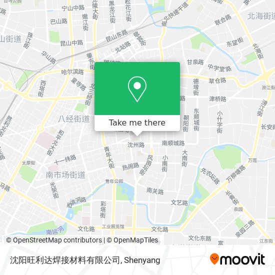 沈阳旺利达焊接材料有限公司 map