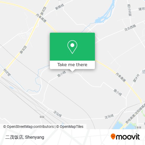 二茂饭店 map