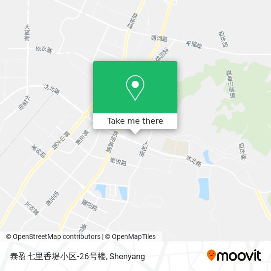 泰盈七里香堤小区-26号楼 map