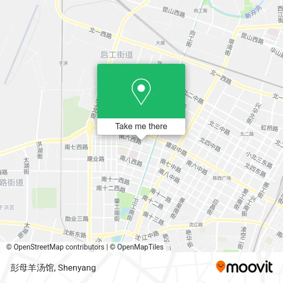 彭母羊汤馆 map