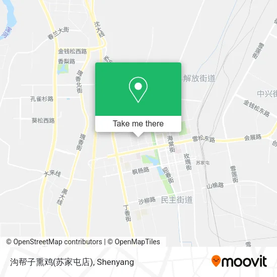 沟帮子熏鸡(苏家屯店) map