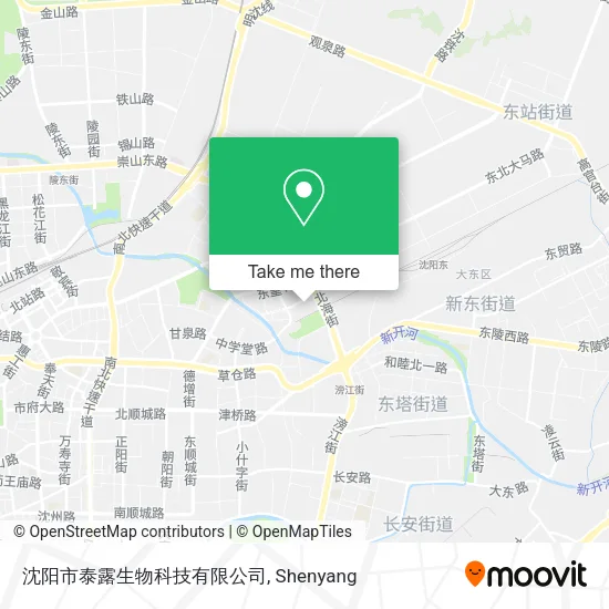 沈阳市泰露生物科技有限公司 map
