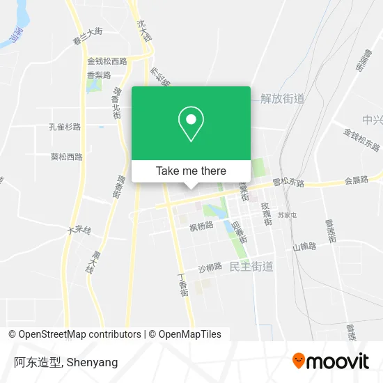 阿东造型 map