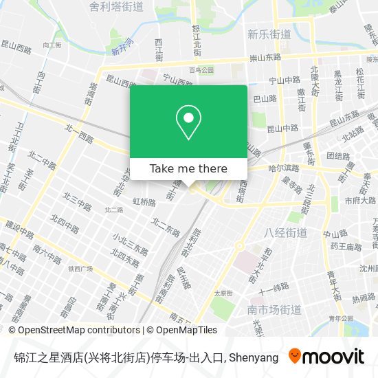 锦江之星酒店(兴将北街店)停车场-出入口 map