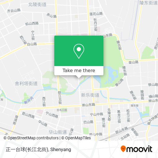 正一台球(长江北街) map