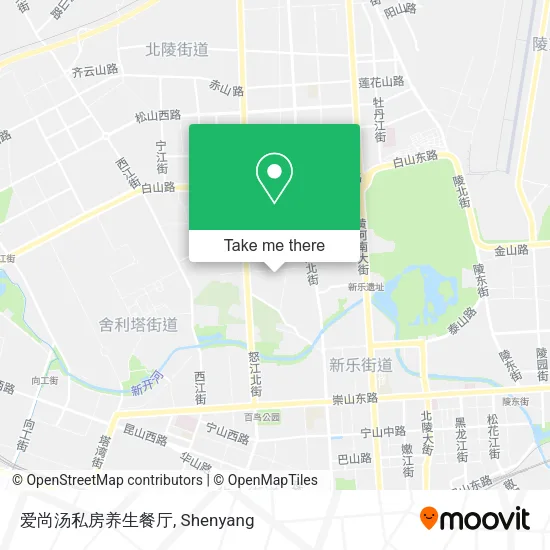 爱尚汤私房养生餐厅 map