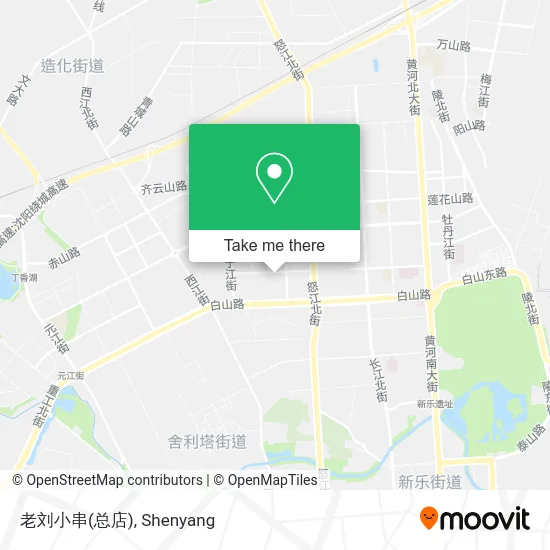 老刘小串(总店) map