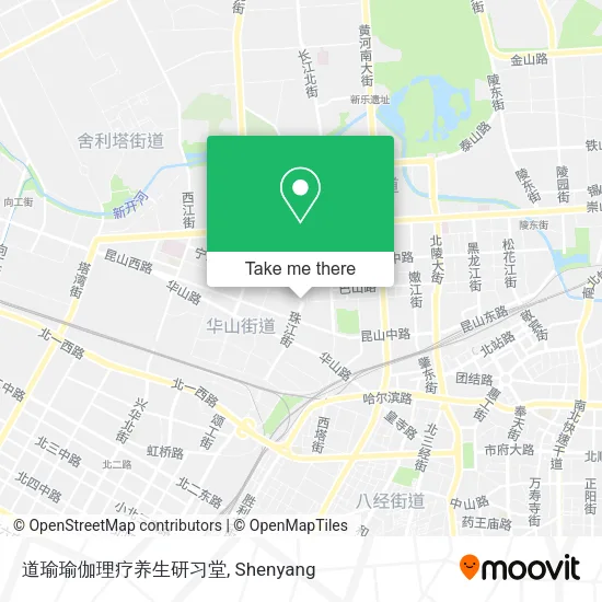 道瑜瑜伽理疗养生研习堂 map